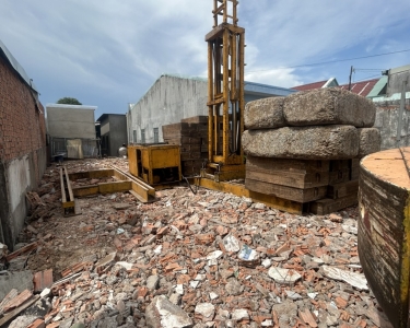 Ép cọc bê tông nhà dân - Giá tốt, thi công nhanh, an toàn